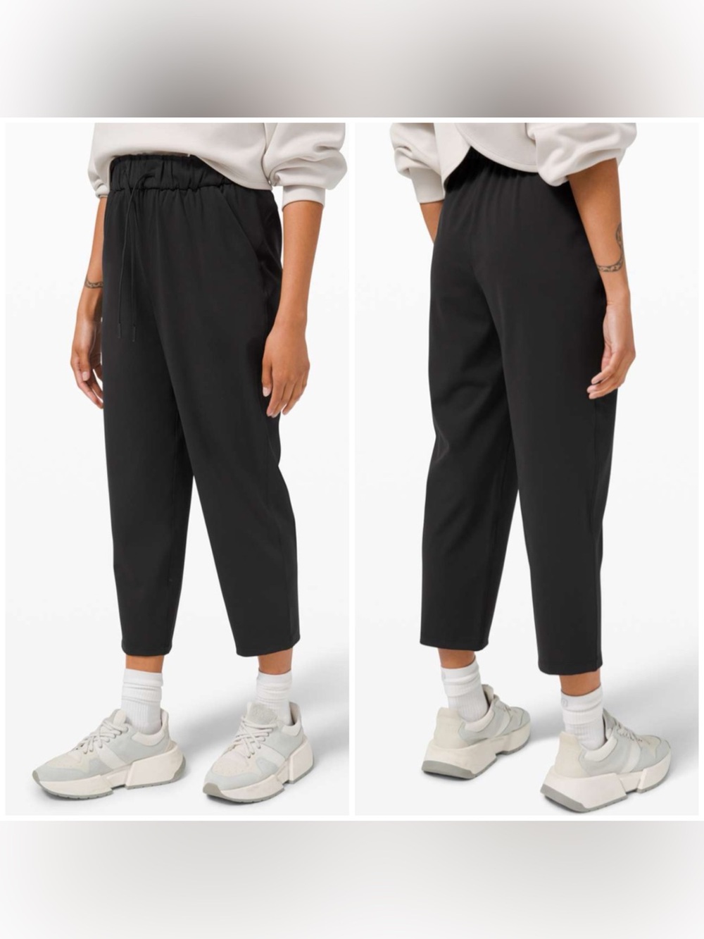 Lululemon Keep Moving Crop *High Rise, 23" Size 8